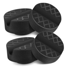 Rubber Jack Pad for Floor Jack 4 Pack Durable Tear‑Resistant Pads for Car and RV
