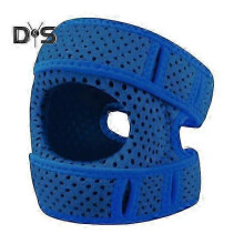 (blue) Adjustable Knee Brace for Pain Relief - Shock Absorbing, Breathable Support for Arthritis & Workouts