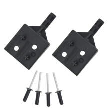 Kompatibel mit dem 4-teiligen Reparaturset LR092652 für die Gepäckraumabdeckung, kompatibel mit der Gepäckraumabdeckungssc