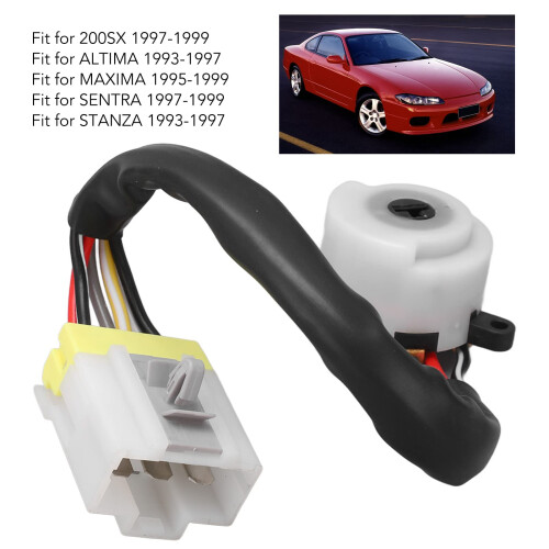 Ignition Starter Switch for Nissan Altima 1993‑1997, Direct Fit Replacement with Reliable Start Performance 1
