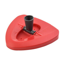 Replacement Base for Easy Wring Mop, Red Triangle Spin Design, 360 Rotating, Quick Tool‑ Installation