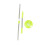 Stainless Steel Mop Handle Adjustable Rotating Pole Replacement for Tile Floor Cleaning Durable ThreeSection Design 1