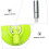 Stainless Steel Mop Handle Adjustable Rotating Pole Replacement for Tile Floor Cleaning Durable ThreeSection Design 3