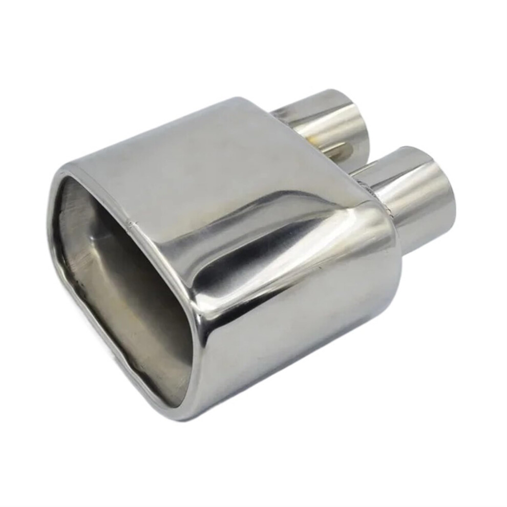 Stainless Steel Dual Exhaust Tip For Bmw X5, Noise Reduction And Corrosion Resistant Finish Silver 9771547920809