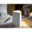 (Mini, Grey) Smart Linen Book Desk Lamp with USB Rechargeable LED Light for Work Office 2