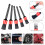 Car Detailing Brush Set 7Pcs Auto Interior Cleaning Kit with Soft Microfiber Head and Multi‑Size Brushes 3