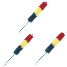 3pcs Clarinet Cleaning Brush Set, Gentle Nylon Bristles, Durable Metal Shaft, Easy Reach Cleaner