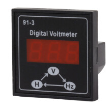 Digital Voltmeter 91 3 for Gasoline Diesel Generator Set 220V 380V Single Phase