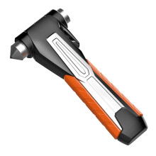 Car Safety Hammer for Dodge Challenger 2018‑2023, Tungsten Steel Window Breaker with Seatbelt Cutter