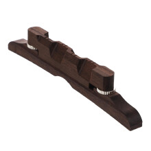 Adjustable Wooden Mandolin Bridge for Precise Tone Control and Easy Installation Professional Replacement