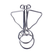 (butterfly ring) Metal Buckle Rings Brain Game Toy Fidgets Locked Puzzle Teaser Toy for Family Kids Autisms ADD Tension Alleviation Toy