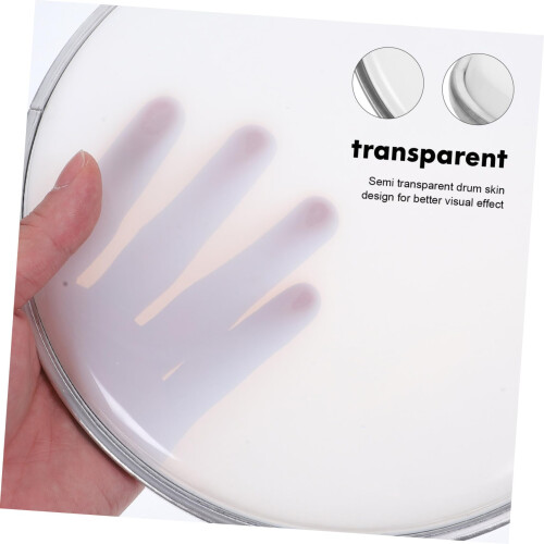 DoubleLayer Drum Practice Pad with Replaceable Durable Film Skin for Consistent Rebound and Easy Setup 2