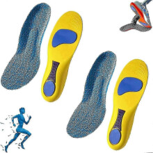 (41-42, 2pairs yellow) 2025 NEW Norelie Orthopedic Insoles for Arch Support Plantar Fasciitis Relief Comfort Work Sports Shoes