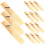 50pcs Saxophone Reeds Set for Eb Alto Tenor, Durable Construction, Consistent Tone, Beginner Friendly 1