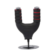 Guitar Wall Hanger with Auto Lock Security and Soft Padded Support for Home Studio