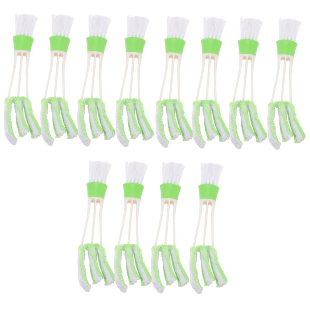12Pcs Car Vent Cleaning Kit With Long Handle Reach, Quick Dust Removal And Precision Detailing Brushes 9073542068259