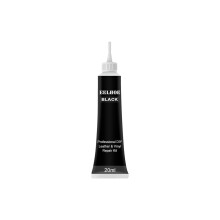 Leather Kit Black 20ml, Quick Leather Restoration Cream for Car Seats, Furniture and Boat
