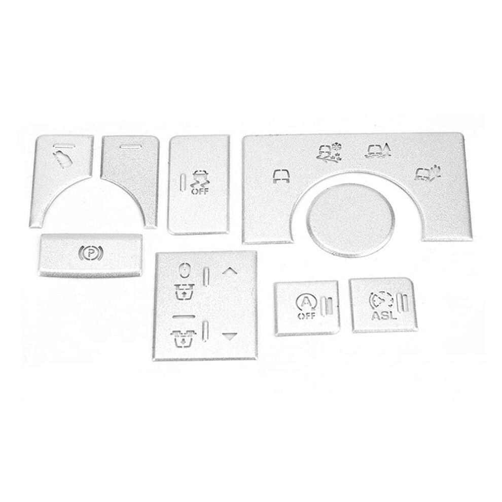 Aluminum Center Console Mode Button Cover, ScratchâResistant Trim Accessory For Range Rover Sport 2014Â2017 9351714547055