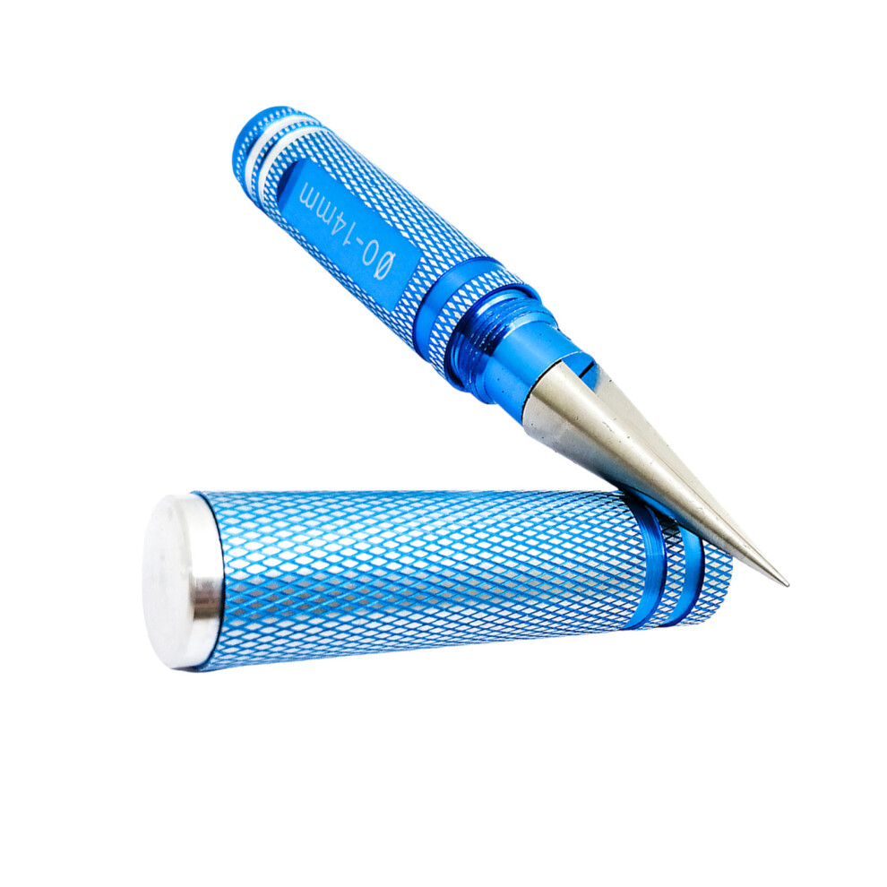 Ergonomic Grip Car Shell Hole Cutter With Sturdy Metal- Blue 7627001368231