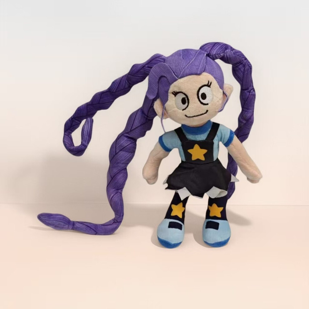 (30Cm ) Cham Playtime Poppy Lily Lovebraids Plush Toy Stuffed Doll Gift Kids Decoration Purple