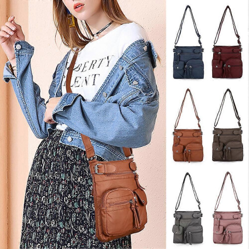 (Gray) Solid Color Women's Tote Bag Adjustable Shoulder Straps Suitable for Traveling 2