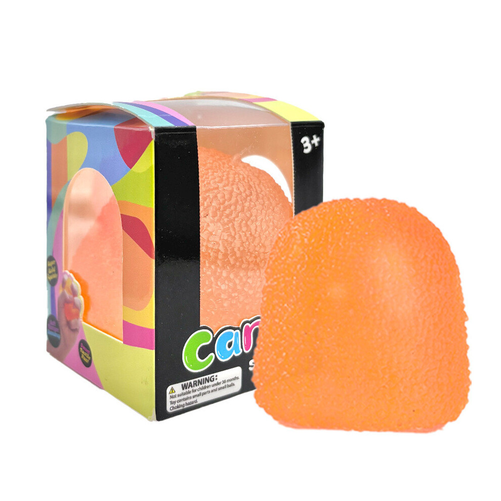 (Orange) Sensory Squishies Dream Play Toys For Kids Adults With Soft Stress Relief Gel