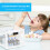 Large Capacity Medication Lock Box with Combination Code, Secure Medicine Storage for Home and Fridge 2