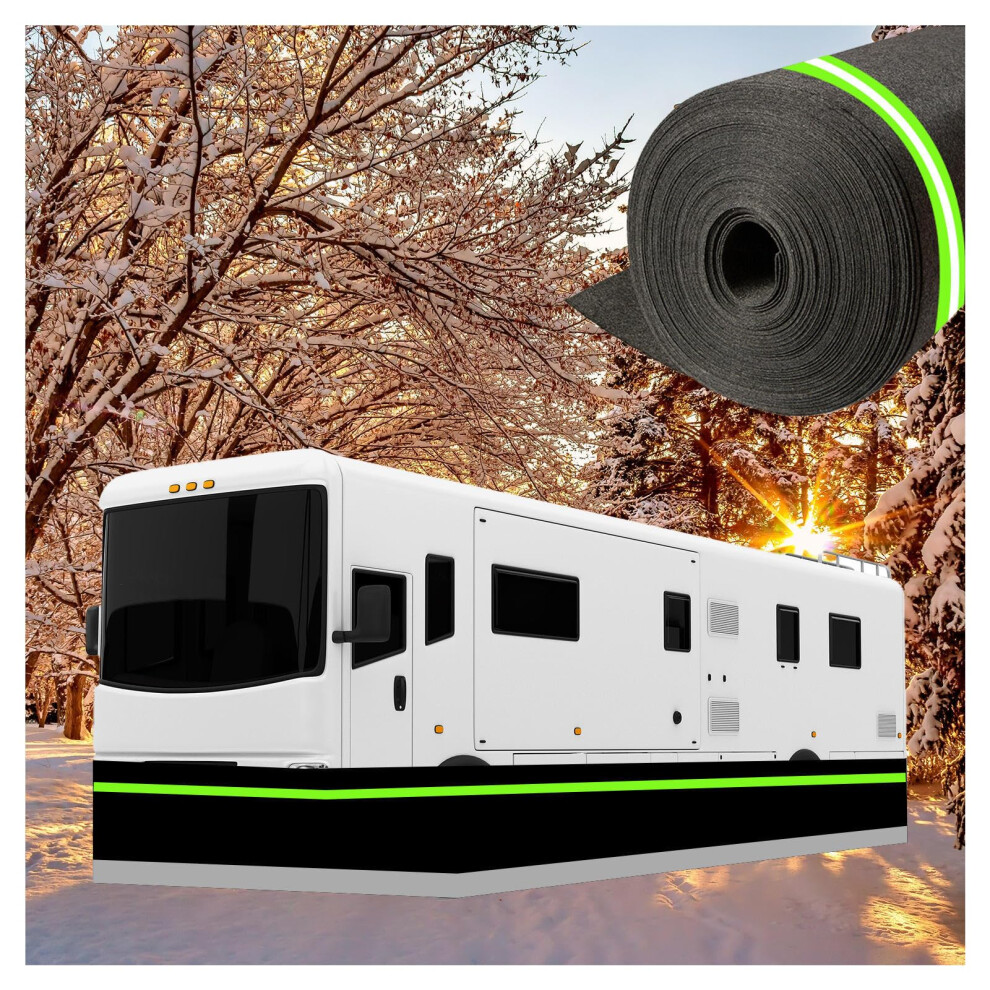 Rv Skirting Kit 37.5 Inch Tall Camper Skirting With AllâWeather Windproof Snowproof Design For Winter Protection 9771547921882