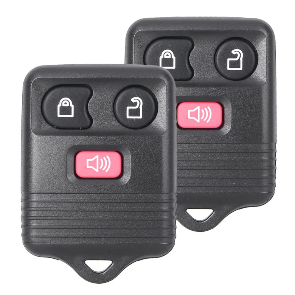 2Pcs Key Fob Replacement For Ford F150 F250 F350 19982016 Â Directfit Keyless Entry Remote With Easy Programming 9351714547284