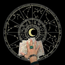 (D75) Board Game Card Pad Tarot Tablecloth Rune Divination Altar Patch Table Covers