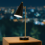 Matt Black Antique Brass Adjustable Desk Lamp 1