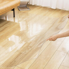 Extra Large Clear PVC Office Chair Mat for Hardwood Floors, ScratchResistant NonSlip Waterproof Floor Protector