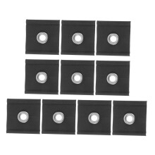 RV Awning Rail Hooks 10 Pack PVC Coated Eyelets for Quick Awning Setup and Secure Fit Camping