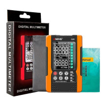 (Orange) Digital Multimeter 6000 Counts True RMS Auto Ranging Voltmeter Volt Resistance