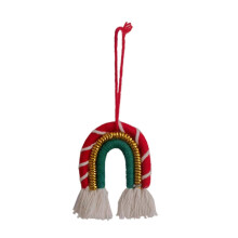 (C50) Christmas Rainbow Xmas Tree Pendant Hanging Gift Xmas Tree Ornament for Home Festival Holiday Party Front Door Decor