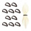 10Pcs Classical Half Circle Napkin Rings For Everyday And 1