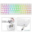 (GBL, Black) Mechanical Game Keyboard with Gateron Glacier Optical Switch RGB Programmable 2