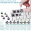 (GBL, Black) Mechanical Game Keyboard with Gateron Glacier Optical Switch RGB Programmable 4