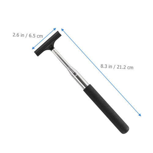Car Window Cleaner with Scratch Brush and Mirror Squeegee for Clear Visibility 2
