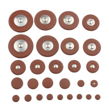 (Soprano saxophone pa) Saxophone Leathers Pads Sax Leathers Cushion Saxophone Finger Buttons Leathers Pads for Tenors/Alto/Soprano Sax Part