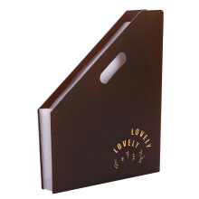 (Vertical section, Brown) Multi-Layer Expandable Folder A4 13 Pocket Accordion Paper Organizer for Office