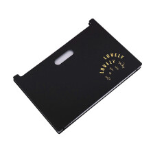 (Horizontal, Black) Multi-Layer Expandable Folder A4 13 Pocket Accordion Paper Organizer for Office