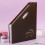 (Horizontal, Brown) Multi-Layer Expandable Folder A4 13 Pocket Accordion Paper Organizer for Office 2
