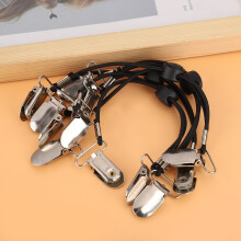 Bed Sheet Clips Adjustable 25cm/9.8in 104g Black