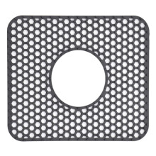 (C) Rectangular Silicone Kitchen Sink Mat Non-Slip Heat Proof Countertop Drying Mat for Daily Use
