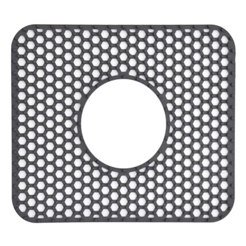 (C) Rectangular Silicone Kitchen Sink Mat Non-Slip Heat Proof Countertop Drying Mat for Daily Use
