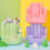 (White) Makeup Brush Organizer, Cosmetics Pen Storage Organizer Pen Holder Storage Cup 3