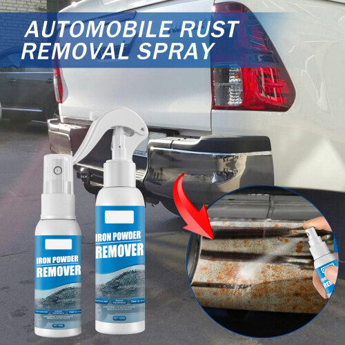 Rust Remover Spray 30ml 3pcs Set, Fast Rust Dissolution, Paint Safe Metal Rust Removal for Car 1