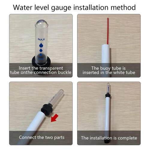 40 Pack Soil Moisture Meter 20cm Plant Water Level Indicator with Visible Float Design 2