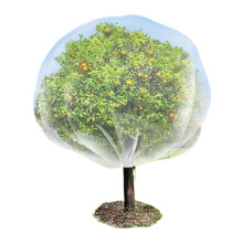 Large Fruit Tree Netting Garden Plant Protector with Zipper Drawstring, Reusable UV Resistant Breathable Cover
